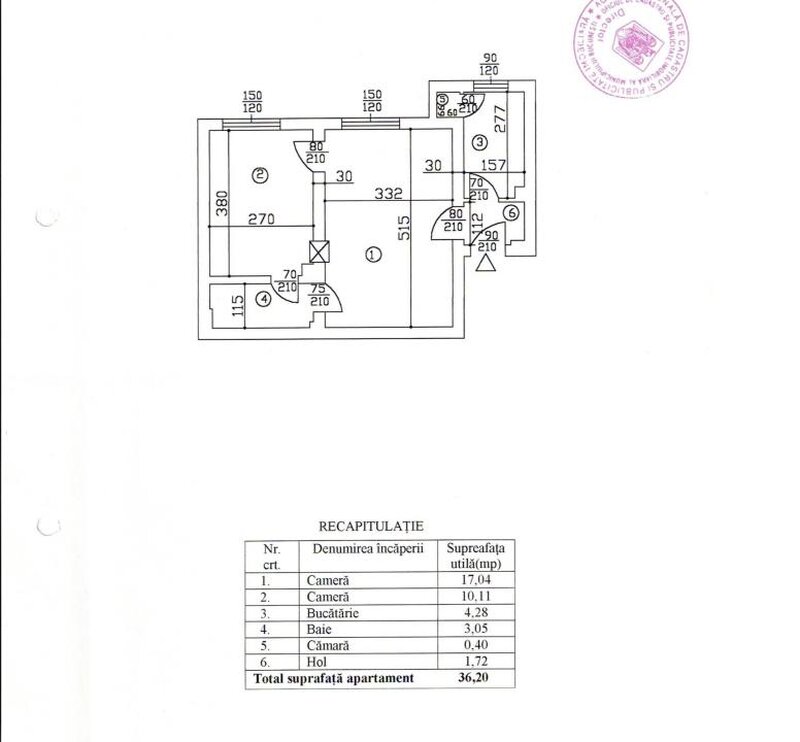Floreasca, Giuseppe Garibaldi, apartament 2 camere, 36 mp, demisol